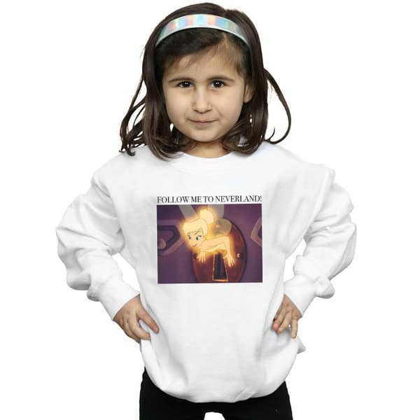 Disney Girls Tinker Bell Follow Me Sweatshirt