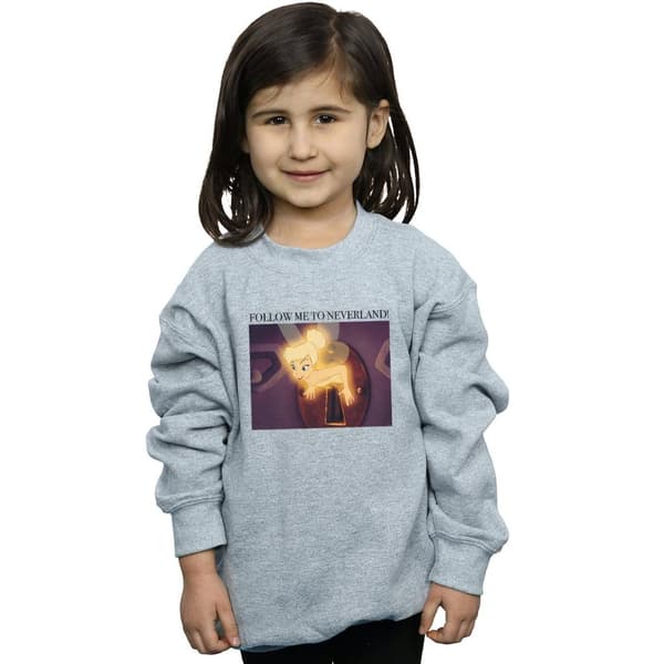 Disney Sweatshirt för flickor - Tinker Bell Follow Me