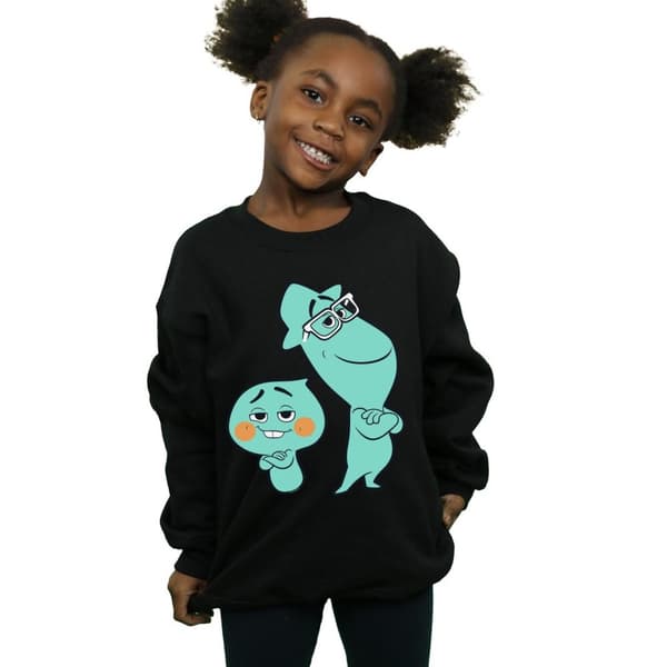 Disney Sweatshirt för flickor Soul Joe And 22 Buddies Forever