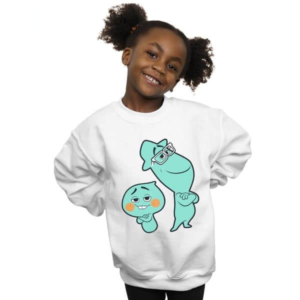 Disney Sweatshirt för flickor Soul Joe And 22 Buddies Forever