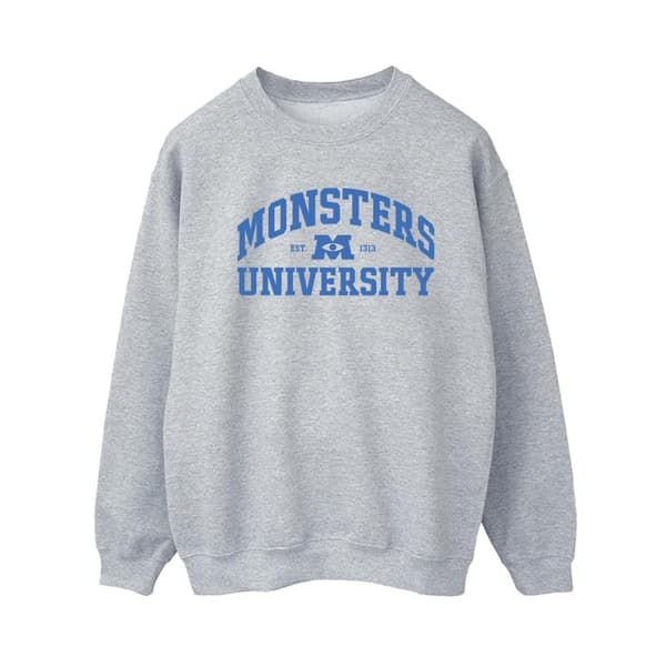 Disney Womens/Ladies Monsters University Logo Sweatshirt