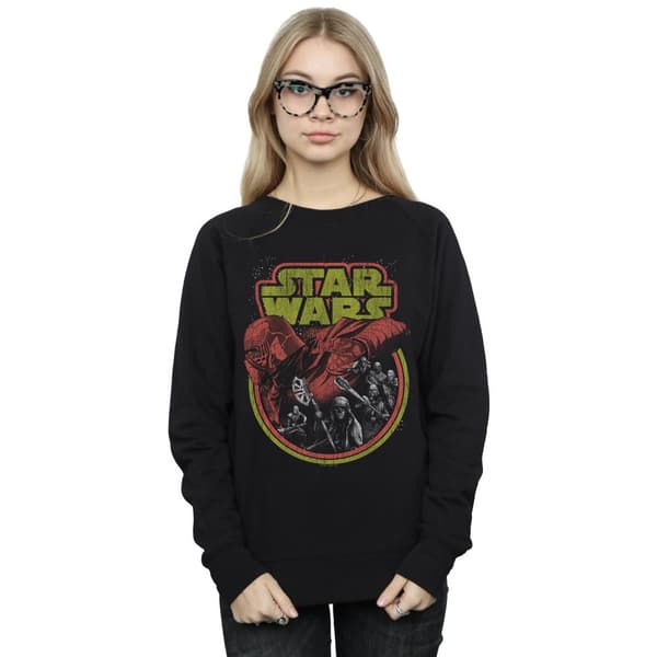 Star Wars Dam/Tjej The Rise Of Skywalker Retro Villains Sweatshirt