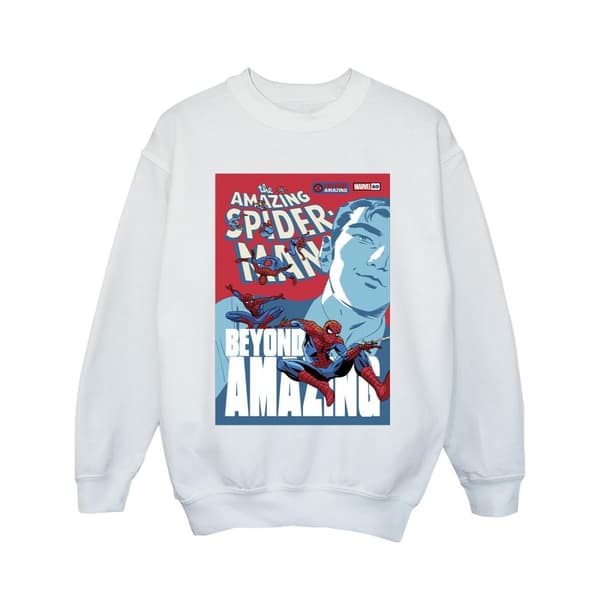 Marvel Spider-Man Beyond Amazing Cover Sweatshirt för flickor