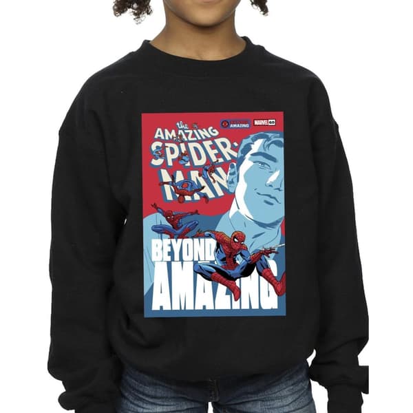 Marvel Spider-Man Beyond Amazing Cover Sweatshirt för flickor