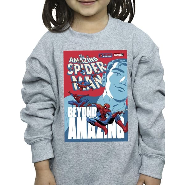 Marvel Spider-Man Beyond Amazing Cover Sweatshirt för flickor