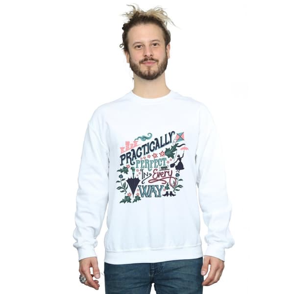 Disney Herr Mary Poppins Praktiskt taget Sweatshirt