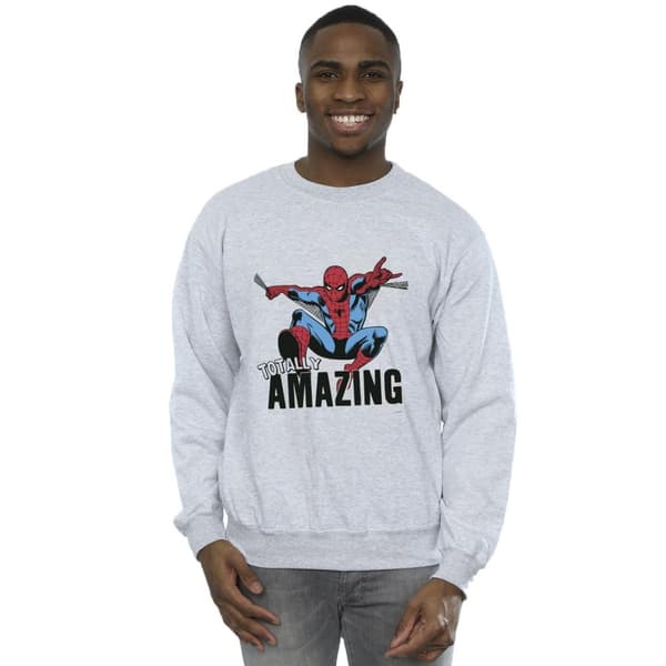 Marvel Mens Spider-Man Amazing Sweatshirt
