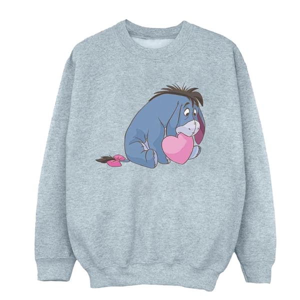 Disney Girls Winnie The Pooh Eeyore Mouth Sweatshirt