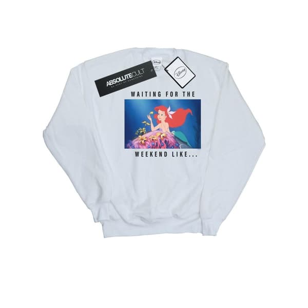 Disney Princess Boys Ariel Waiting For The Weekend Sweatshirt