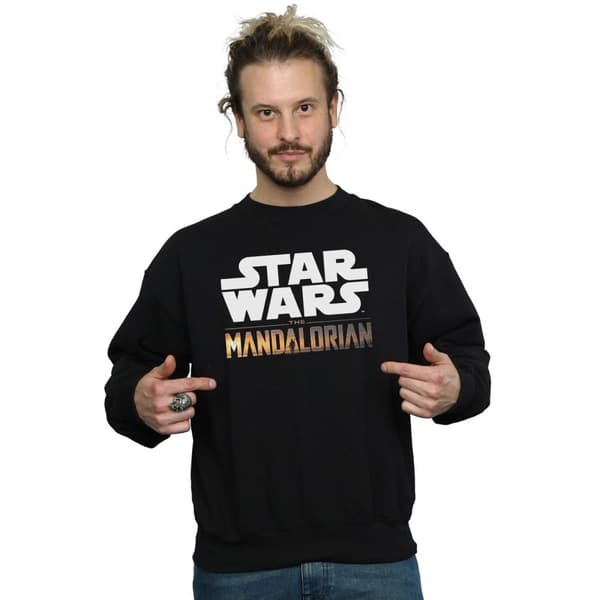 Star Wars Herrtröja med The Mandalorian-logotyp