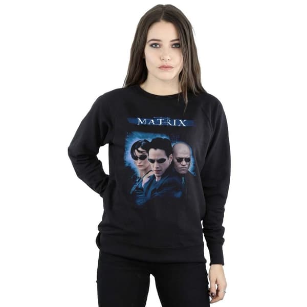 The Matrix Sweatshirt med kodgrupp för kvinnor/damer