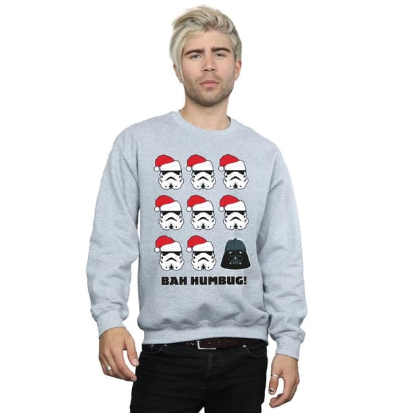 Star Wars Mens Christmas Humbug Sweatshirt