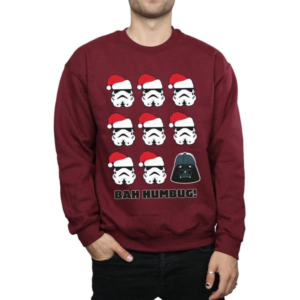 Star Wars Mens Christmas Humbug Sweatshirt
