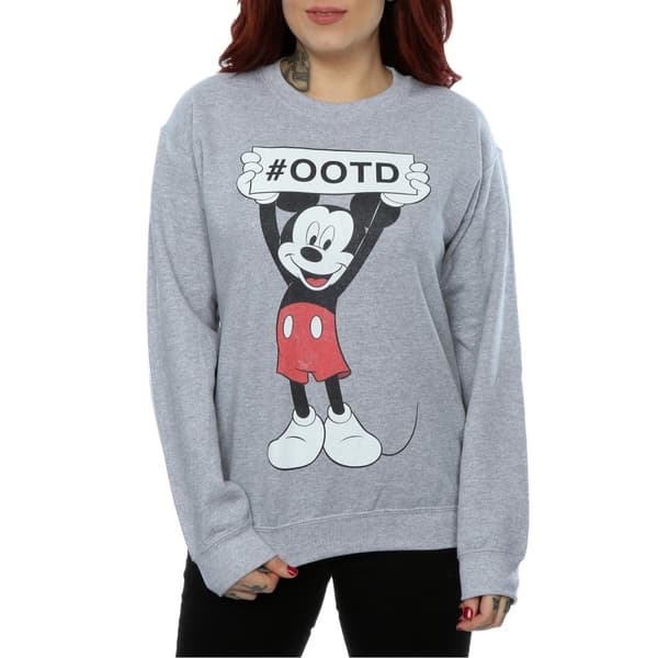 Disney Dam/Tjej Musse Pigg Dagens Outfit Sweatshirt