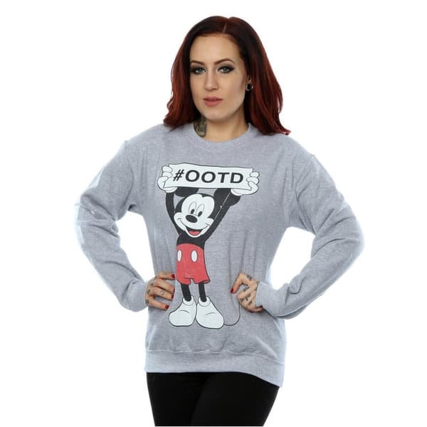 Disney Dam/Tjej Musse Pigg Dagens Outfit Sweatshirt