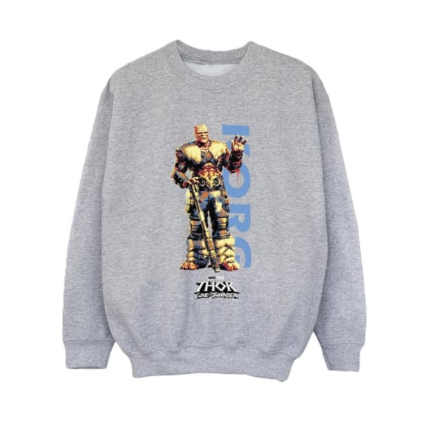 Marvel Pojkar Thor Love And Thunder Korg Wave Sweatshirt