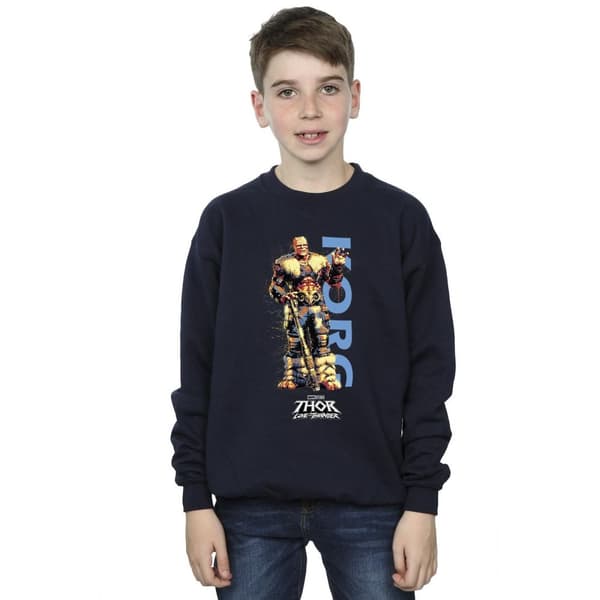 Marvel Pojkar Thor Love And Thunder Korg Wave Sweatshirt