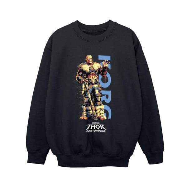 Marvel Pojkar Thor Love And Thunder Korg Wave Sweatshirt