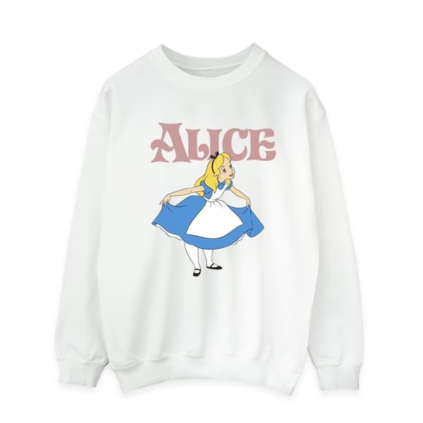 Disney Mens Alice In Wonderland Take A Bow Sweatshirt