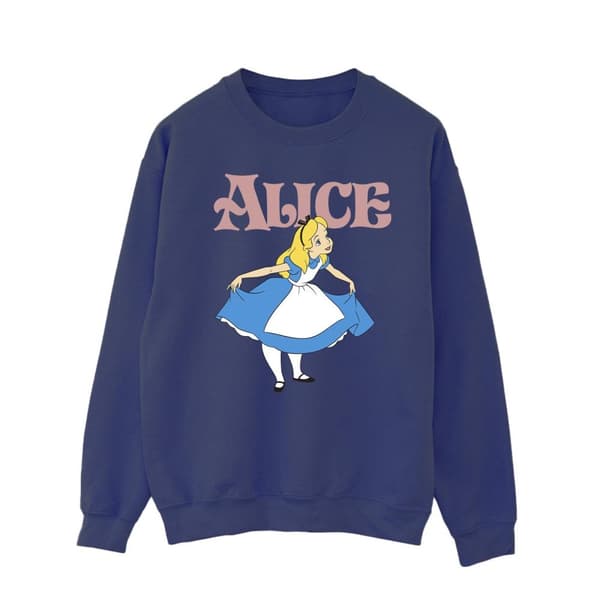 Disney Mens Alice In Wonderland Take A Bow Sweatshirt