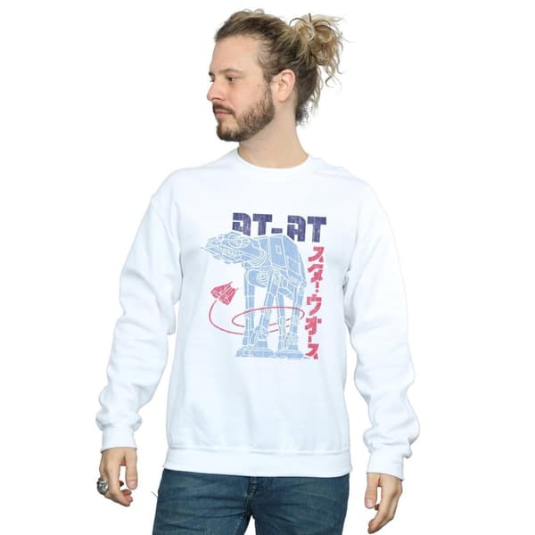 Star Wars Mens Kanji AT-AT Sweatshirt