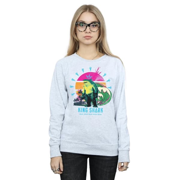 DC Comics Dam/Tjej The Suicide Squad King Shark Sweatshirt