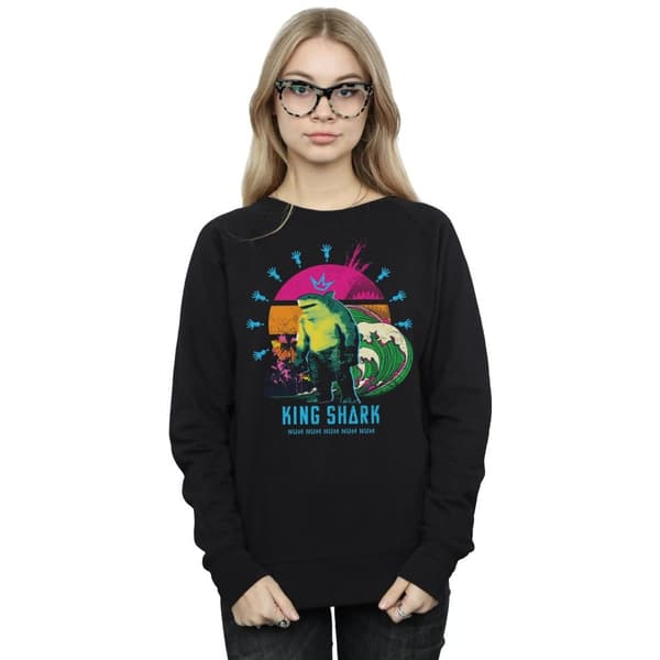 DC Comics Dam/Tjej The Suicide Squad King Shark Sweatshirt
