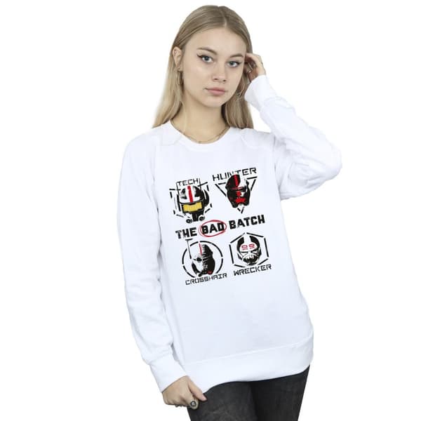 Star Wars: Bad Batch Clone Force 99 - Sweatshirt för kvinnor/damer