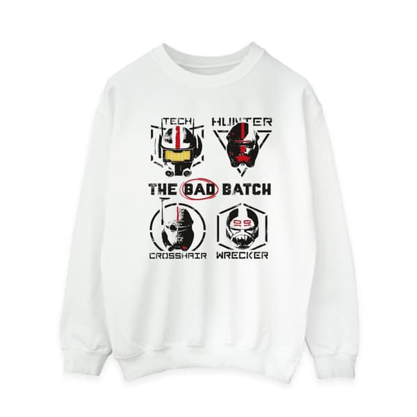 Star Wars: Bad Batch Clone Force 99 - Sweatshirt för kvinnor/damer