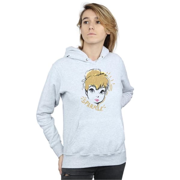 Disney Tinkerbell Sparkle-hoodie för damer/kvinnor