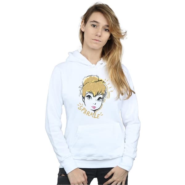 Disney Tinkerbell Sparkle-hoodie för damer/kvinnor