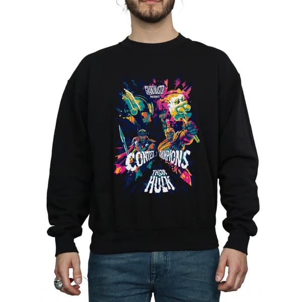 Marvel Mens Thor Ragnarok Grandmaster Presents Sweatshirt
