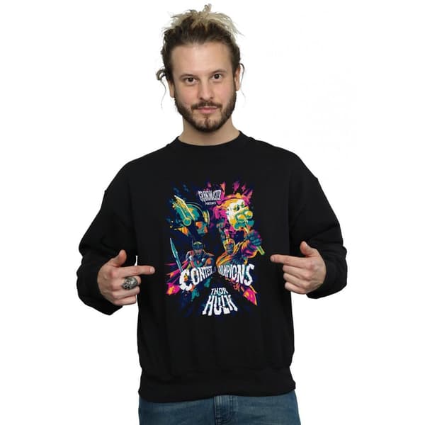 Marvel Mens Thor Ragnarok Grandmaster Presents Sweatshirt