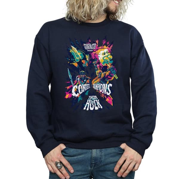 Marvel Mens Thor Ragnarok Grandmaster Presents Sweatshirt