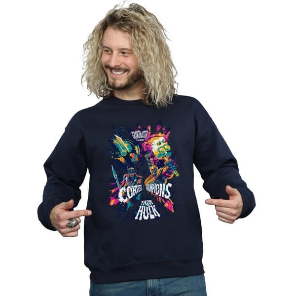 Marvel Mens Thor Ragnarok Grandmaster Presents Sweatshirt