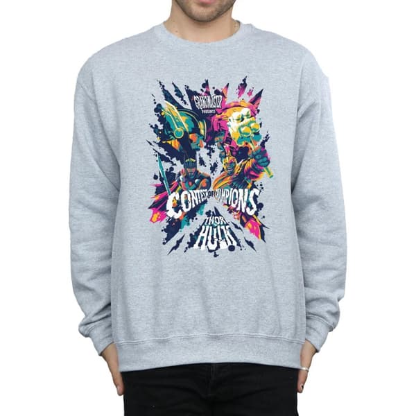 Marvel Mens Thor Ragnarok Grandmaster Presents Sweatshirt