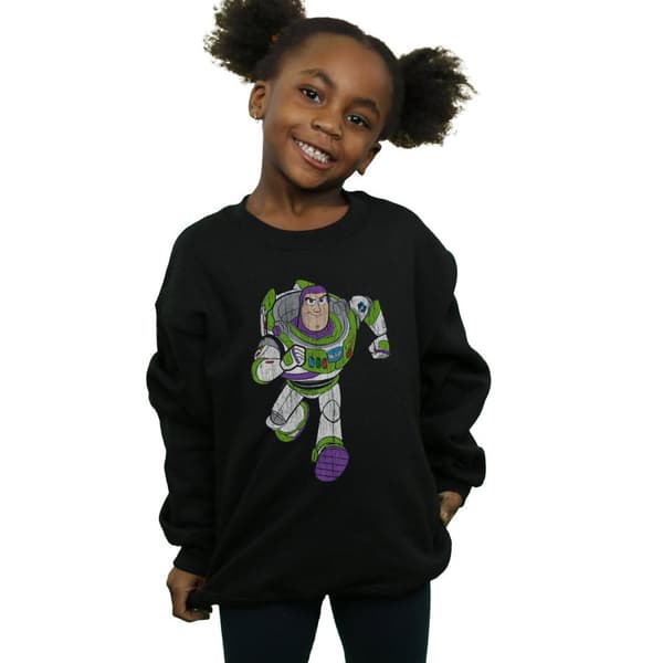 Disney Sweatshirt med klassiska Buzz Lightyear från Toy Story 4 för flickor