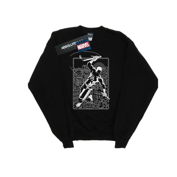 Marvel Womens/Ladies Daredevil Silhouette Sweatshirt
