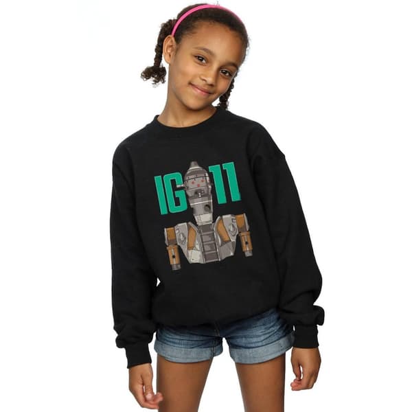 Star Wars Girls The Mandalorian IG-11 Bounty Hunter Sweatshirt