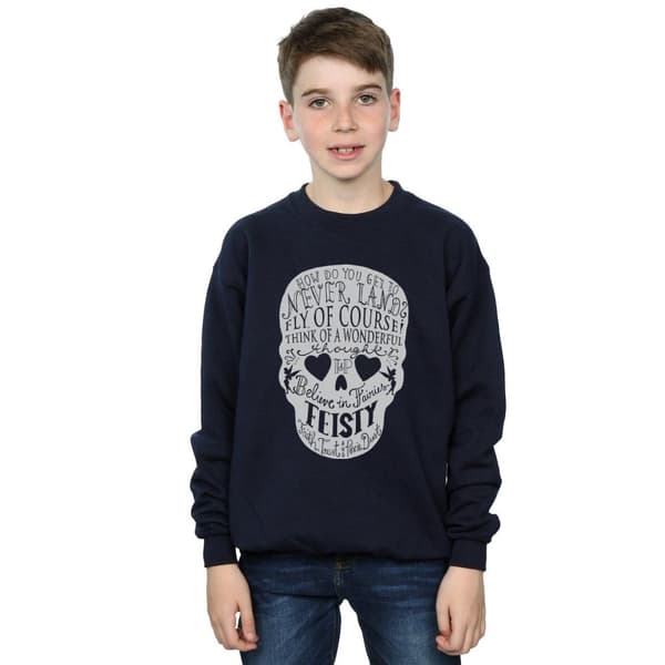 Disney Tinker Bell Skull Sweatshirt - pojkar
