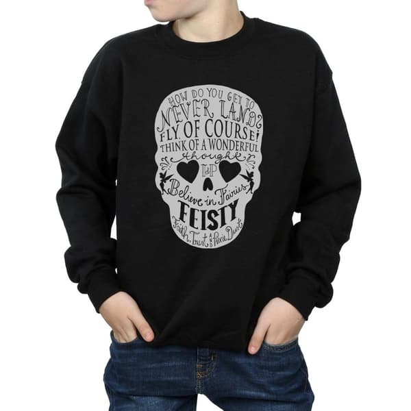 Disney Tinker Bell Skull Sweatshirt - pojkar