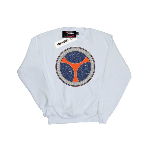 Marvel Girls Black Widow Movie Taskmaster Shield Poses Sweatshirt