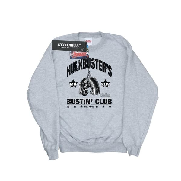 Marvel Boys Iron Man Hulkbuster´s Bustin´ Club Sweatshirt