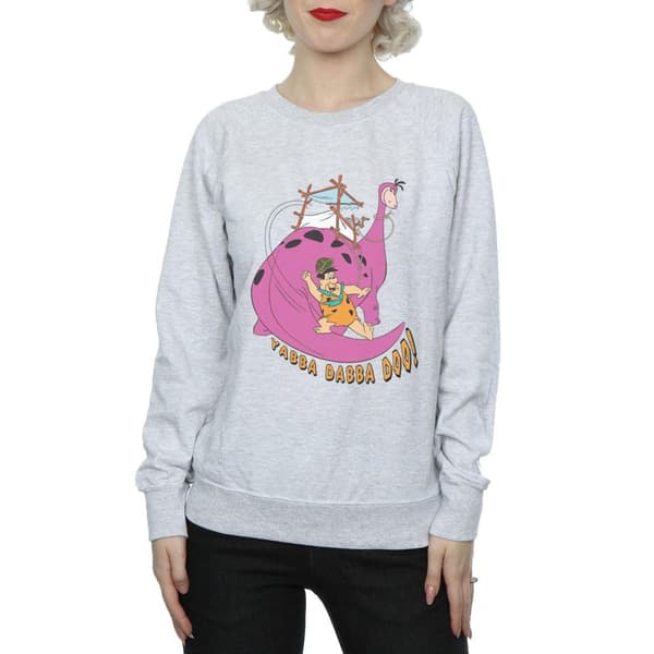 The Flintstones Womens/Ladies Yabba Dabba Doo Sweatshirt
