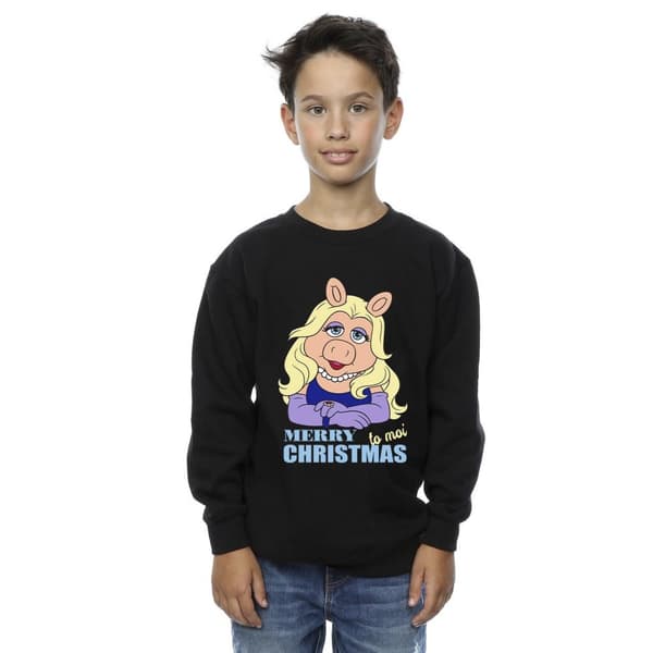 Disney Boys Muppets Miss Piggy Queen of Holidays Sweatshirt