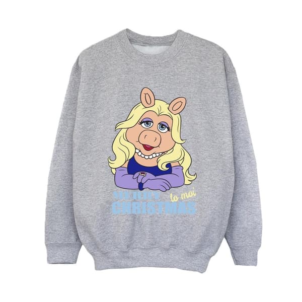 Disney Boys Muppets Miss Piggy Queen of Holidays Sweatshirt