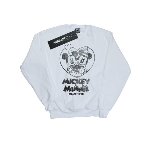 Disney Dam/Tjej Mickey And Minnie Mouse Since 1928 Sweatshirt