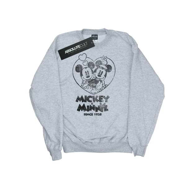 Disney Dam/Tjej Mickey And Minnie Mouse Since 1928 Sweatshirt