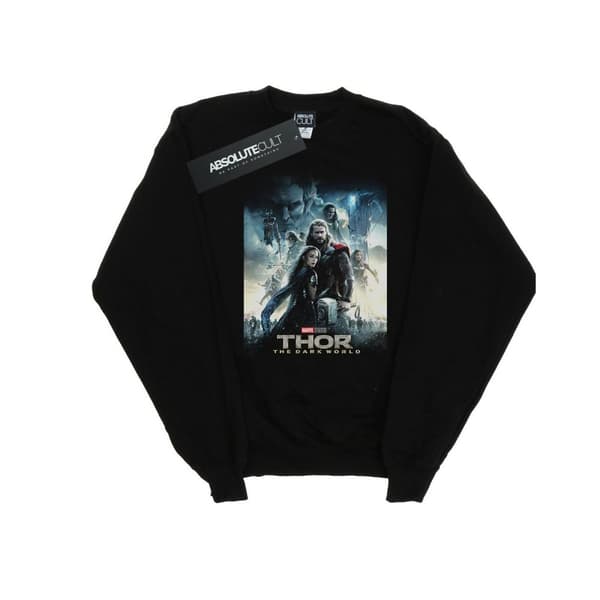 Marvel Studios Mens Thor The Dark World Poster Sweatshirt