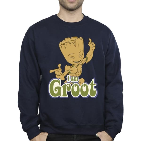 Guardians Of The Galaxy Mens Groot Dancing Sweatshirt